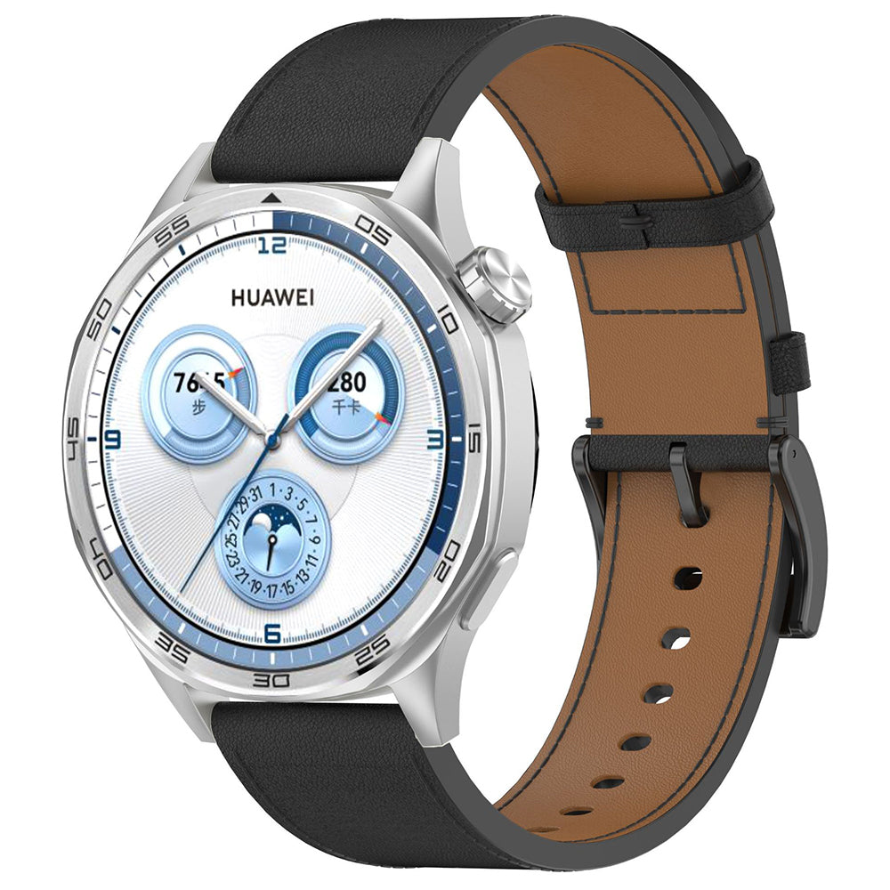 Curea Techsuit W073 pentru Samsung Galaxy Watch Series, 20mm, Neagra