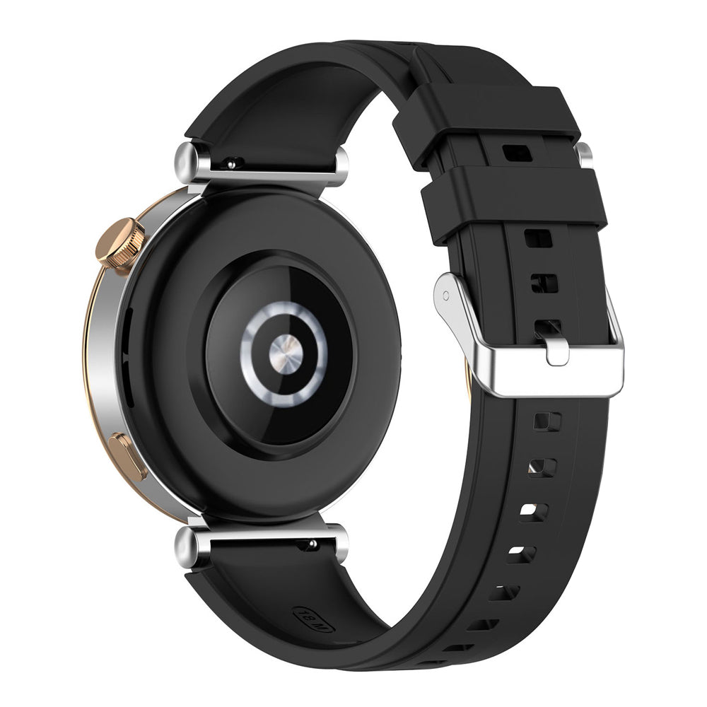 Curea Techsuit W075 pentru Huawei Watch / Garmin Watch Series, 18mm, Roz
