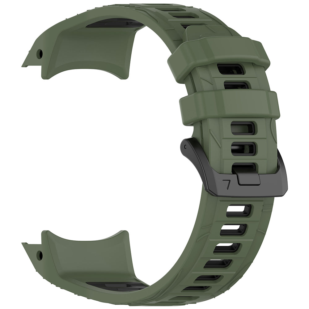 Curea Techsuit W077 pentru Garmin Instinct 3 45mm Solar / Instinct 3 45mm, Verde