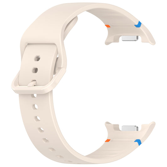 Curea Techsuit W079 pentru Samsung Galaxy Watch 8 Classic / Watch8 44mm / Watch 8 40mm, Bej