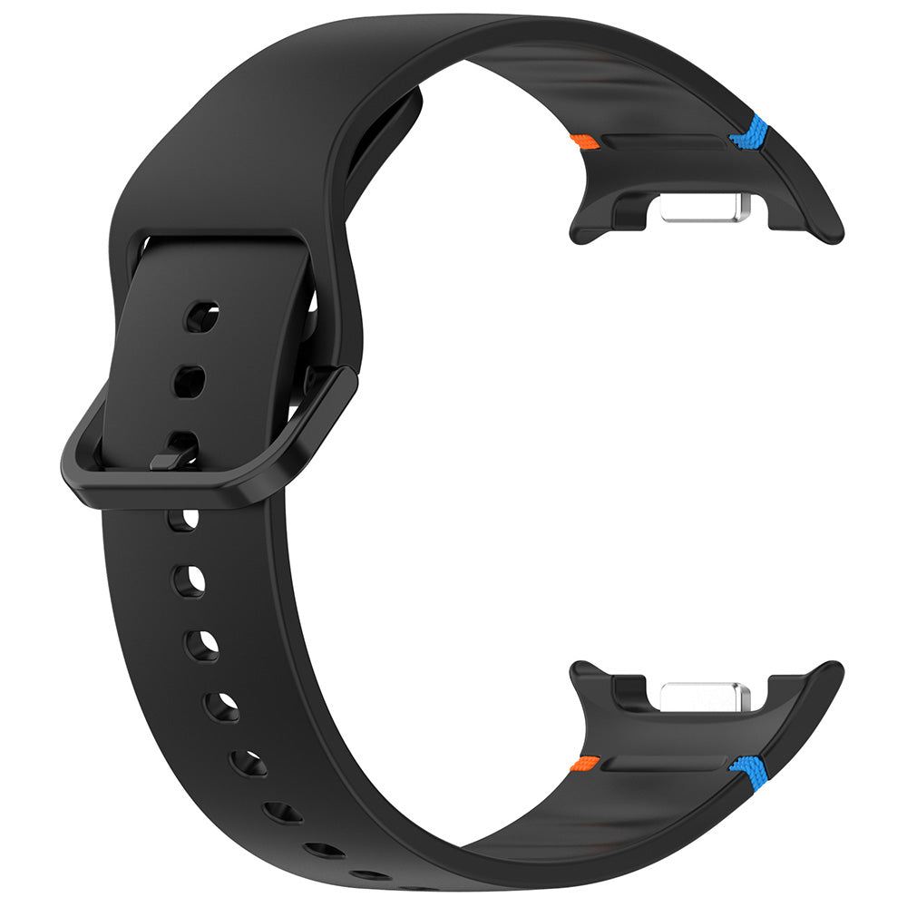 Curea Techsuit W079 pentru Samsung Galaxy Watch8 / Watch8 Classic Series, Neagra
