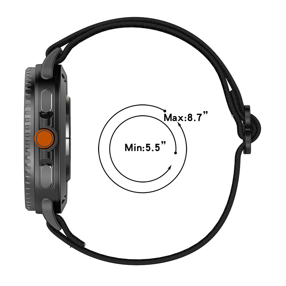Curea Techsuit W080 pentru Samsung Galaxy Watch8 / Watch8 Classic Series, Verde Inchis