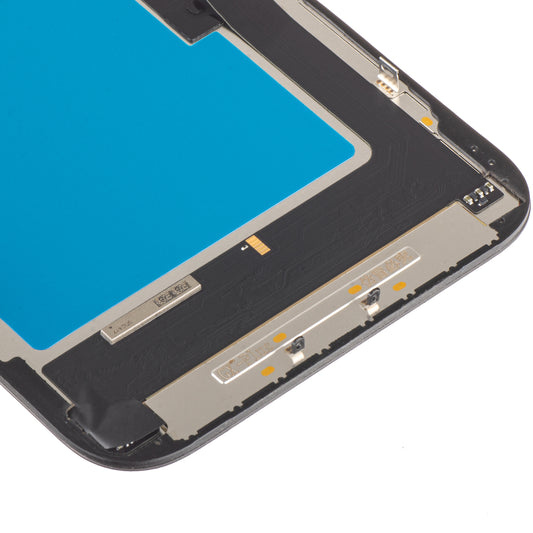 Display cu Touchscreen GX pentru Apple iPhone 13 Pro Max, cu Rama, Versiune OLED IC Movable, Negru