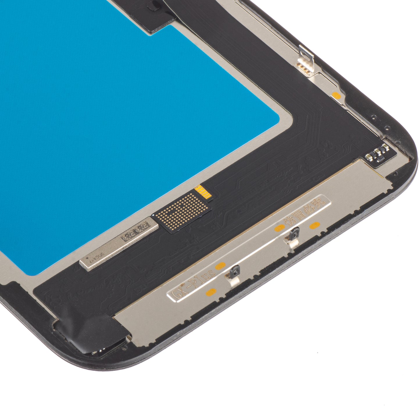 Display cu Touchscreen GX pentru Apple iPhone 13 Pro Max, cu Rama, Versiune OLED IC Movable, Negru