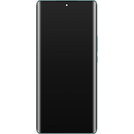 Display cu Touchscreen Honor Magic5 Lite, cu Rama si Acumulator, Verde (Emerald Green), Service Pack 0235AEMX