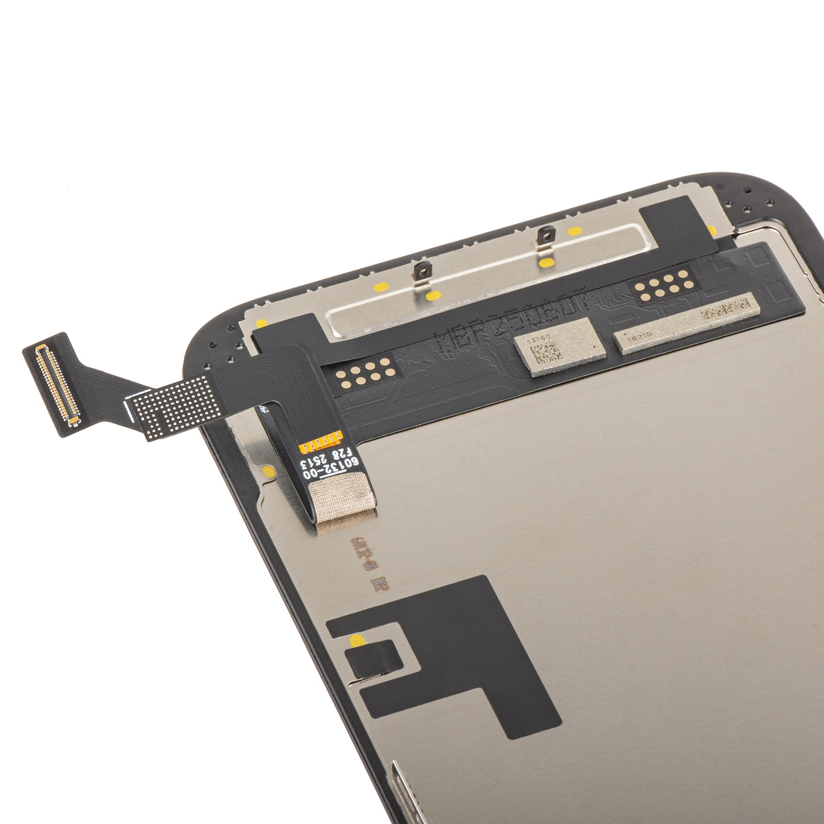 Display cu Touchscreen JK pentru Apple iPhone 17e / 16e, cu Rama, Versiune LCD In-Cell IC Movable, Negru