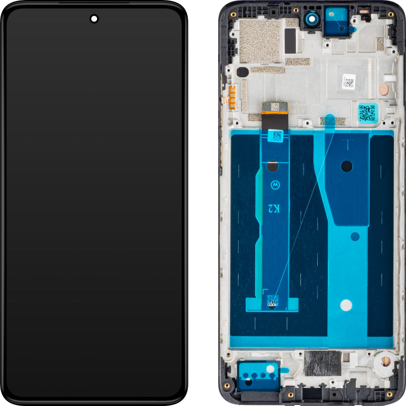 Display cu Touchscreen Motorola Moto G84, cu Rama, Negru, Swap 5D68C23231