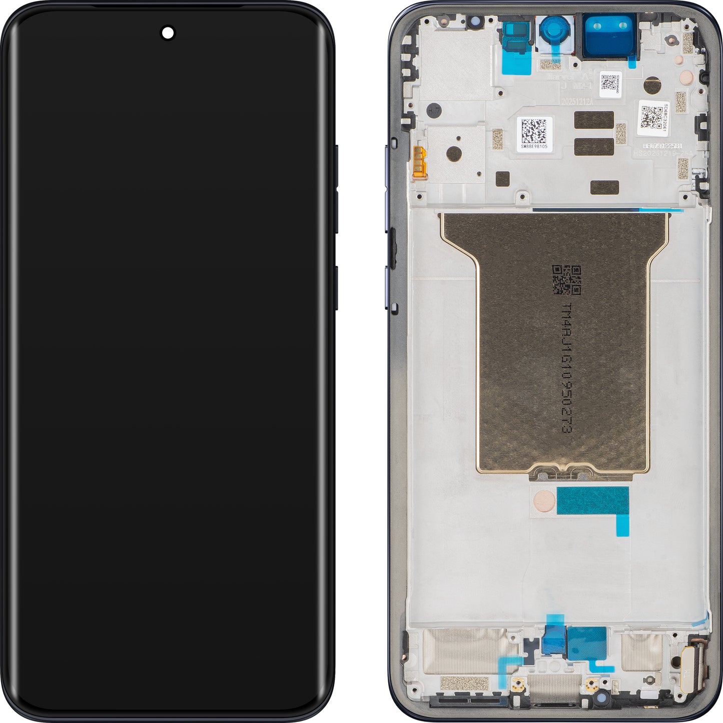 Display cu Touchscreen Motorola Edge 70 Fusion, cu Rama, Bleumarin (Pantone Silhouette), Service Pack 5D68C32061