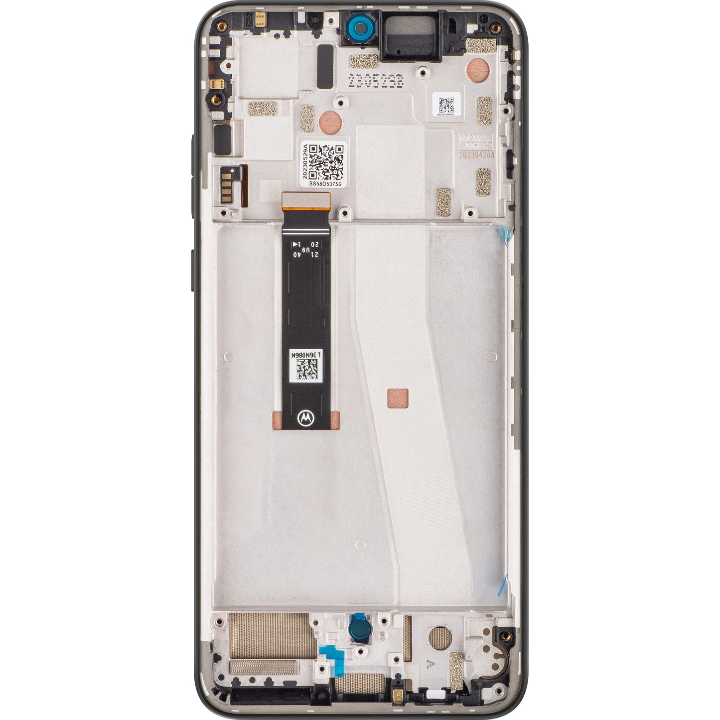 Display cu Touchscreen Motorola Edge 30 Neo, cu Rama, Negru (Black Onyx), Service Pack 5D68C21403