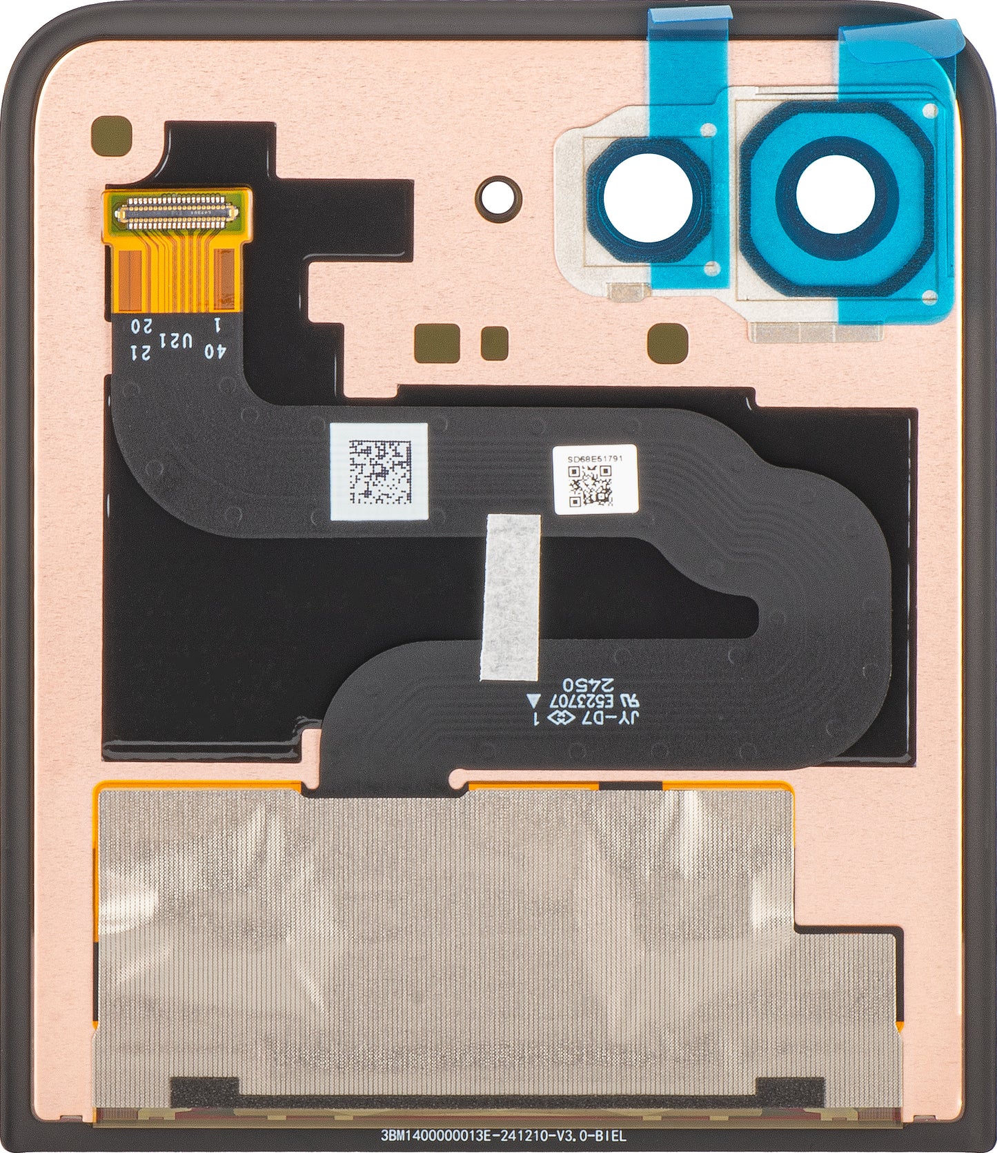 Display cu Touchscreen Motorola Razr 60 Ultra, Sub Outer, Service Pack 5D68C29811