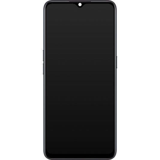 Display cu Touchscreen Oppo Reno3 5G / Find X2 Lite, cu Rama, Negru (Moonlight Black), Service Pack 4903624