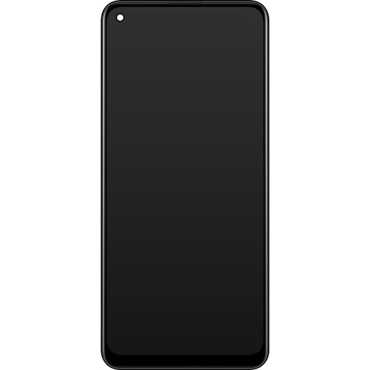Display cu Touchscreen Oppo F19 Pro+ 5G / A95 5G / Reno5 Z / A94 5G, cu Rama, Negru, Service Pack 4908719