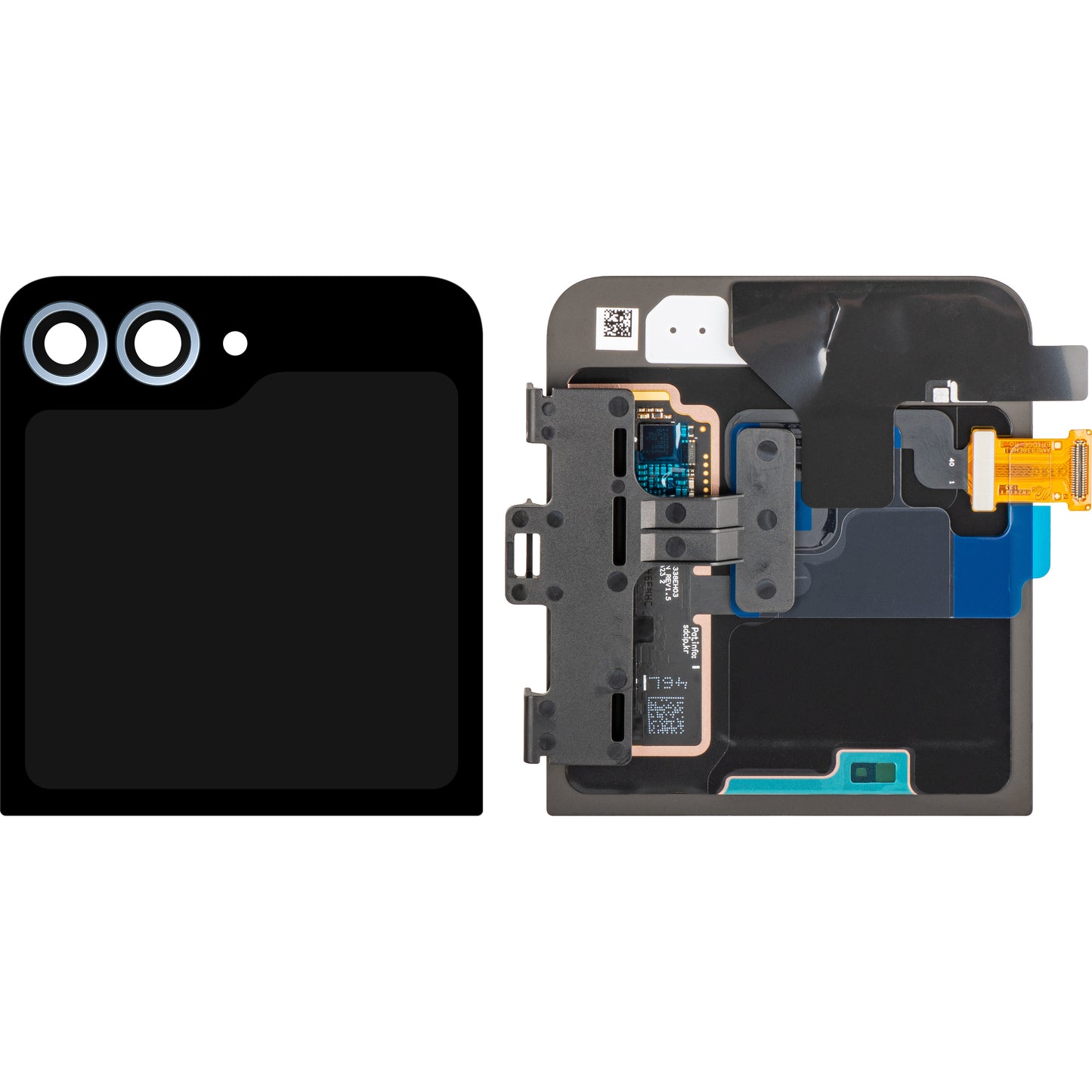 Display cu Touchscreen Samsung Galaxy Z Flip6 F741, Sub Outer, Albastru, Service Pack GH97-30012C