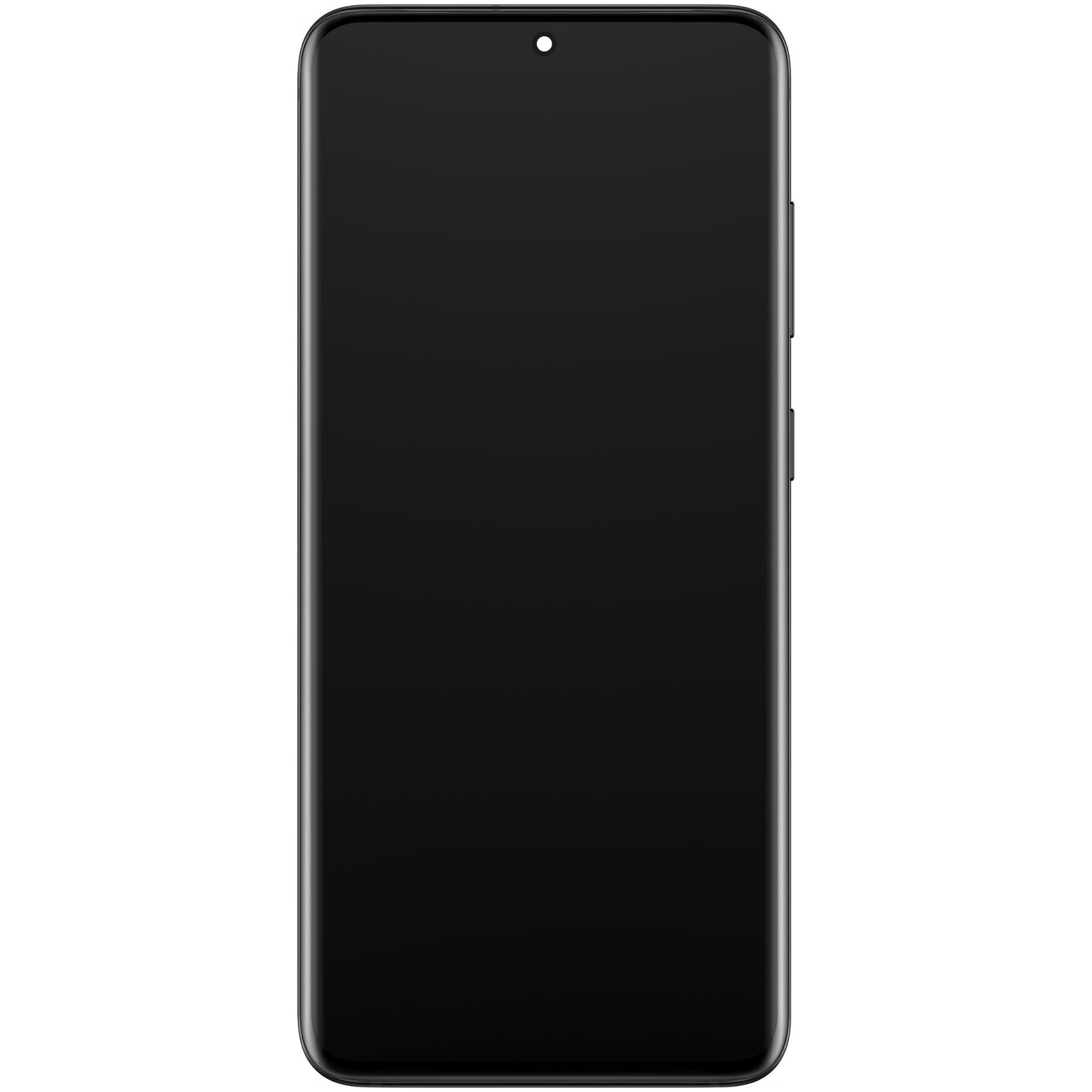 Display cu Touchscreen Samsung Galaxy S20+ 5G G986 / S20+ G985, cu Rama, Negru, Service Pack GH82-31441A