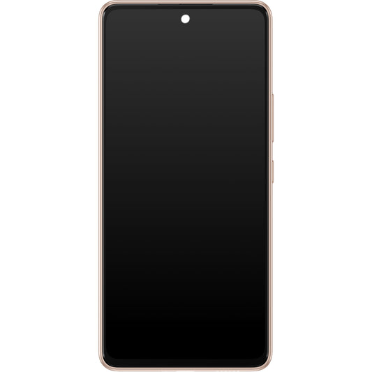 Display cu Touchscreen Samsung Galaxy A53 5G A536, cu Rama, Portocaliu (Peach), Service Pack GH82-28024D