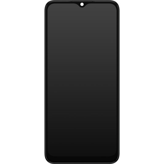 Display cu Touchscreen Samsung Galaxy A03 A035, cu Rama, Versiune G, Negru, Service Pack GH81-21626A