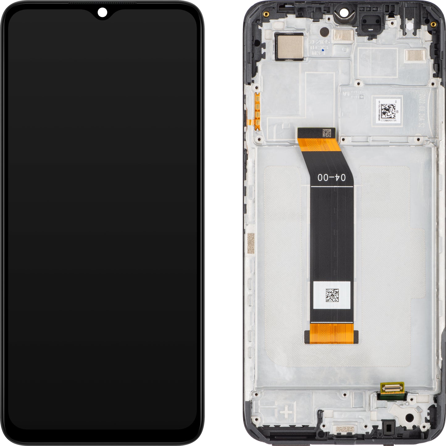 Display cu Touchscreen Xiaomi Poco M5 / M4 5G / Redmi 10 5G, cu Rama, Negru, Service Pack 560005L19P00