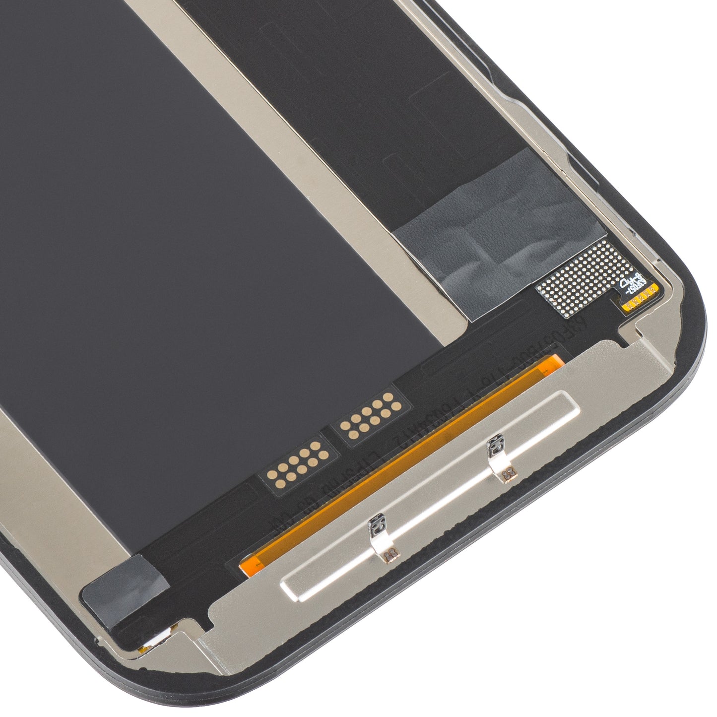 Display cu Touchscreen ZY pentru Apple iPhone 17 Pro, cu Rama, Versiune LCD In-Cell IC Movable, Negru