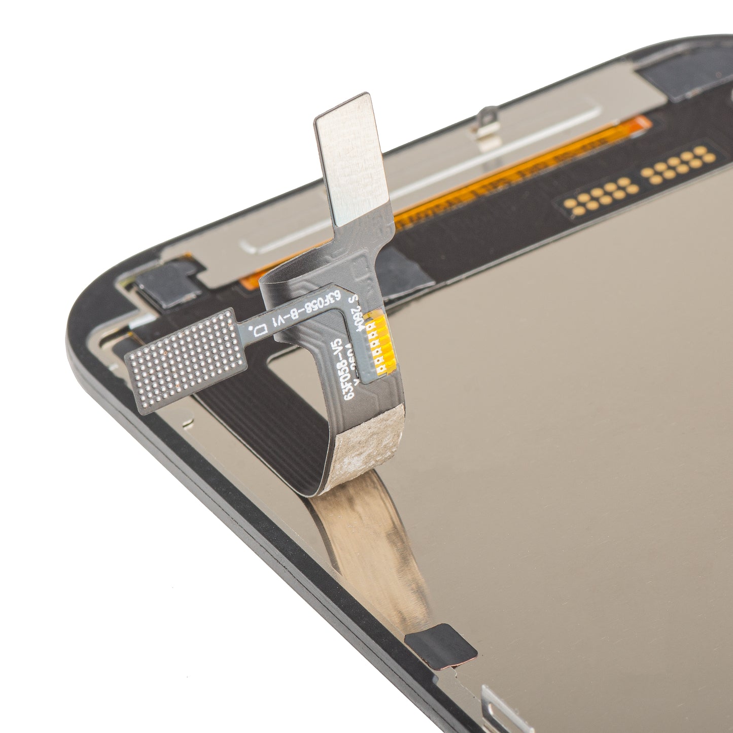 Display cu Touchscreen ZY pentru Apple iPhone 17, cu Rama, Versiune LCD In-Cell IC Movable, Negru