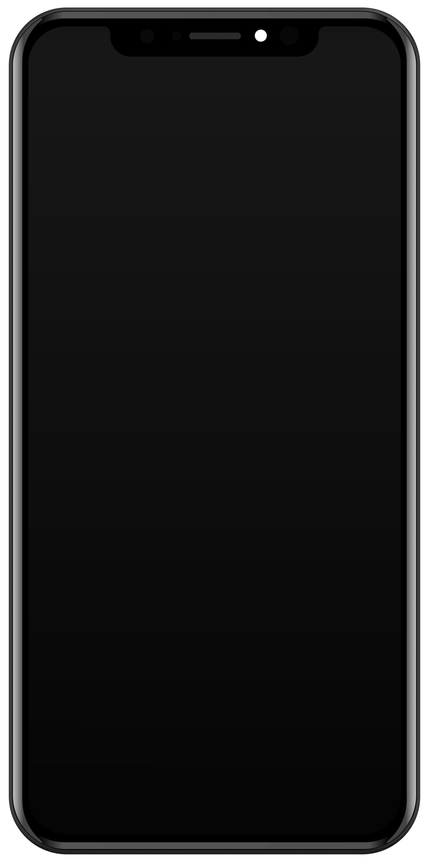 Display cu Touchscreen JK pentru Apple iPhone XS, cu Rama, Versiune LCD In-Cell, Negru