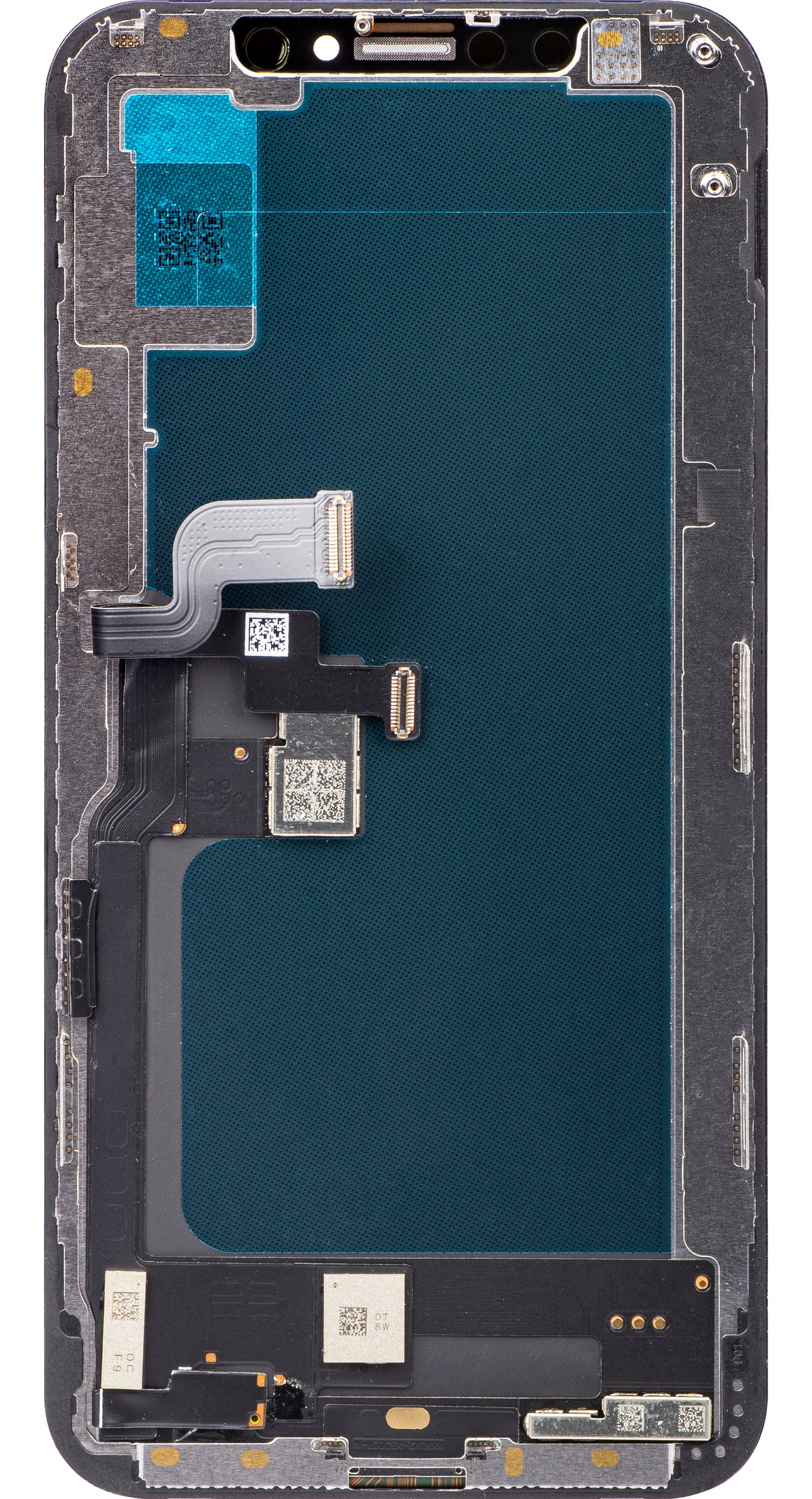 Display cu Touchscreen JK pentru Apple iPhone XS, cu Rama, Versiune LCD In-Cell, Negru