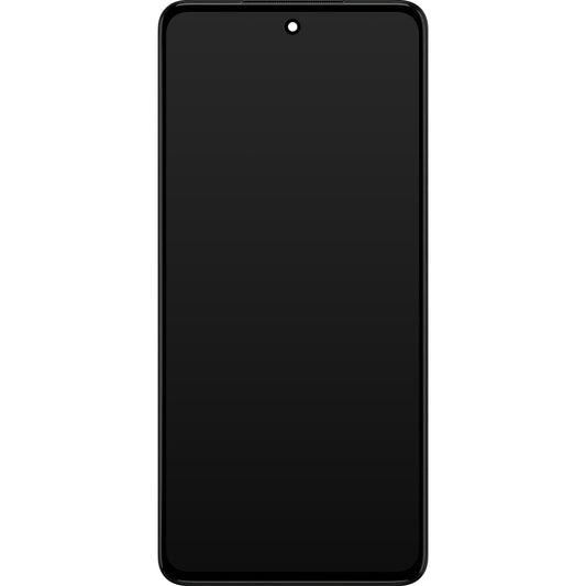 Display cu Touchscreen Motorola Moto G82, cu Rama, Gri, Service Pack 5D68C20864