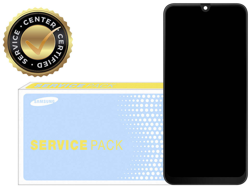 Display cu Touchscreen Samsung Galaxy A50 A505, cu Rama, Negru, Service Pack GH82-19204A