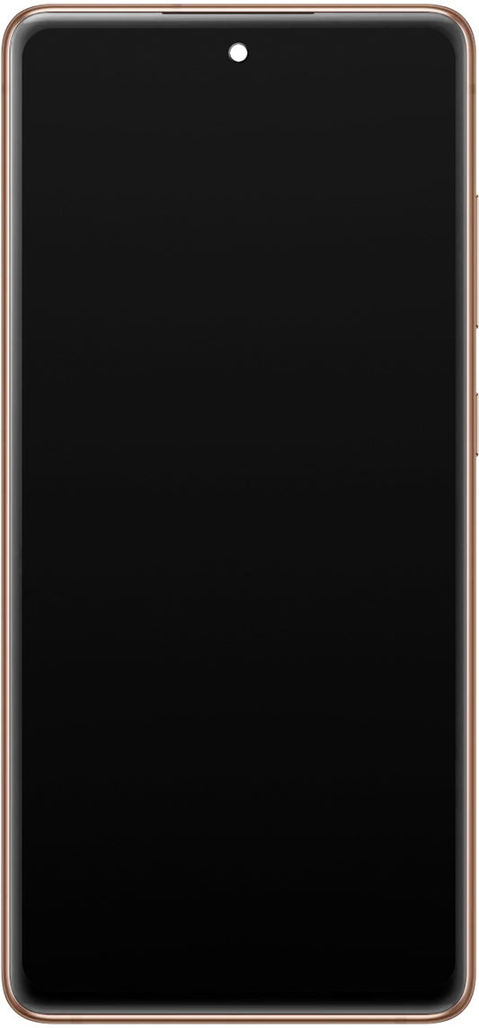 Display cu Touchscreen Samsung Galaxy S20 FE 5G G781, cu Rama, Portocaliu, Service Pack GH82-24215F