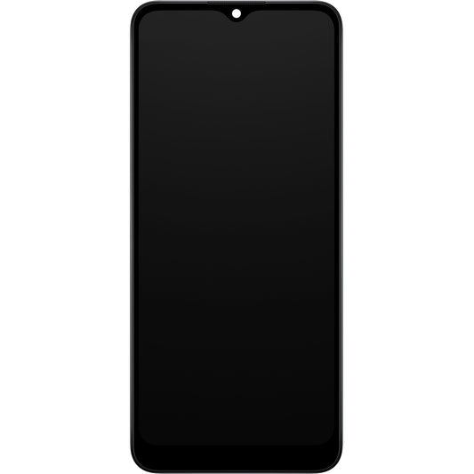 Display cu Touchscreen Samsung Galaxy A02s A025G, cu Rama, Negru, Service Pack GH81-20181A