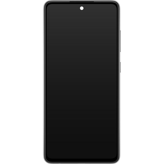 Display cu Touchscreen Samsung Galaxy A52 5G A526 / A52 A525, cu Rama, Negru, Service Pack GH82-25524A