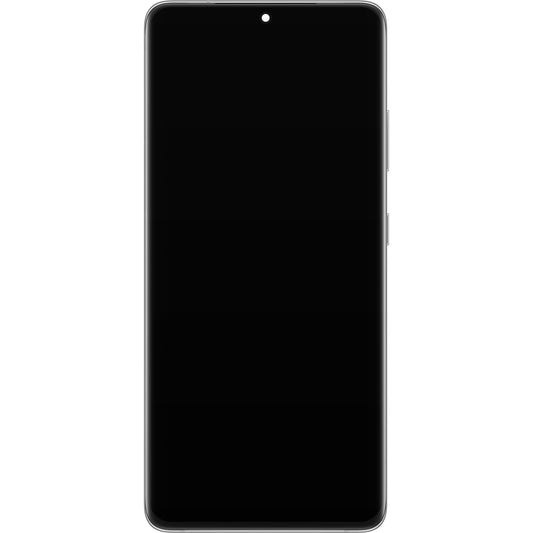 Display cu Touchscreen Samsung Galaxy S21 Ultra 5G G998, cu Rama, Argintiu, Service Pack GH82-26035B