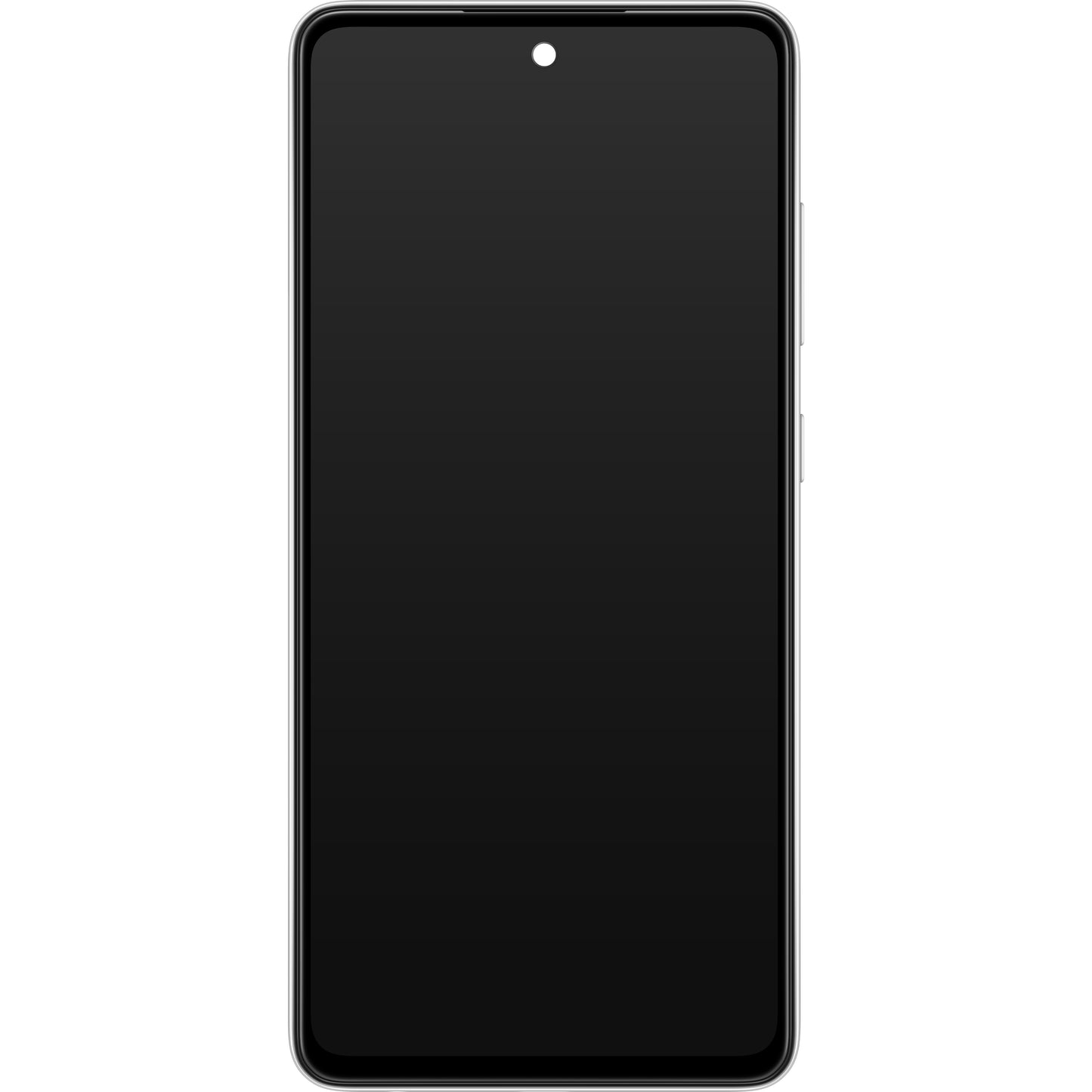 Display cu Touchscreen Samsung Galaxy A52 5G A526 / A52 A525, cu Rama, Alb, Service Pack GH82-25754D