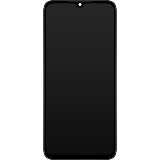 Display cu Touchscreen Xiaomi Redmi 9C NFC / 9C / 9A, cu Rama, Negru, Service Pack 5600070C3L00