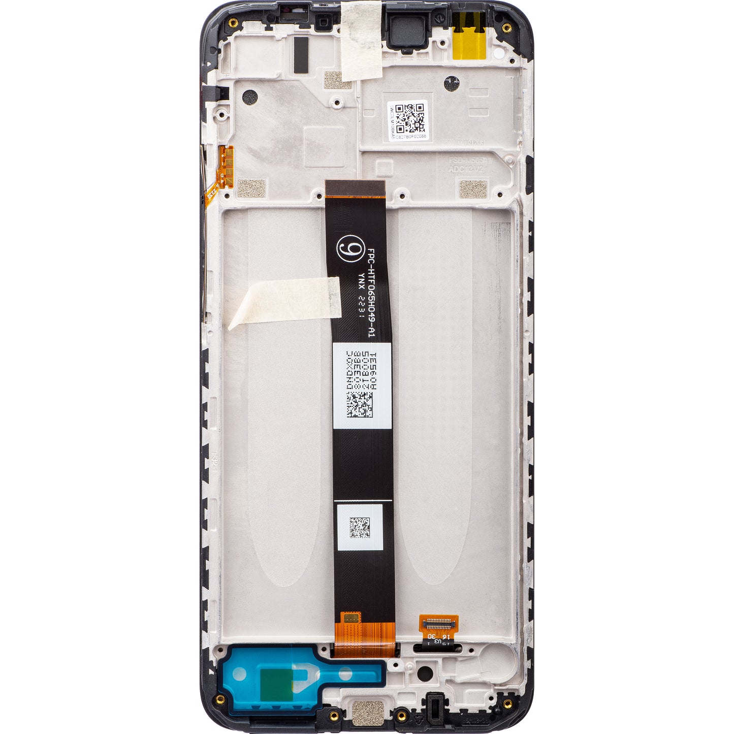 Display cu Touchscreen Xiaomi Redmi 9C NFC / 9C / 9A, cu Rama, Negru, Service Pack 5600070C3L00