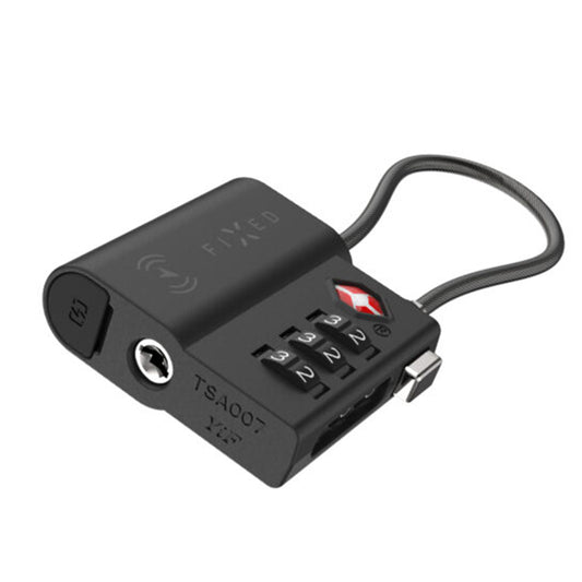 Fixed SmartTag Travel pentru iOS Series, Negru