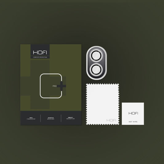 Folie de protectie Camera spate HOFI CamRing PRO+ pentru Apple iPhone 16 Plus / 16, Sticla Securizata, Transparenta