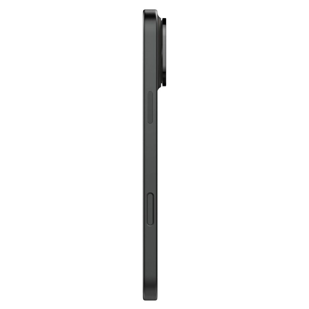 Folie de protectie Camera Spate Spigen GlastR Optik pentru Apple iPhone 16 Pro Max, Sticla Securizata, Set 2 bucati, Neagra AGL05273