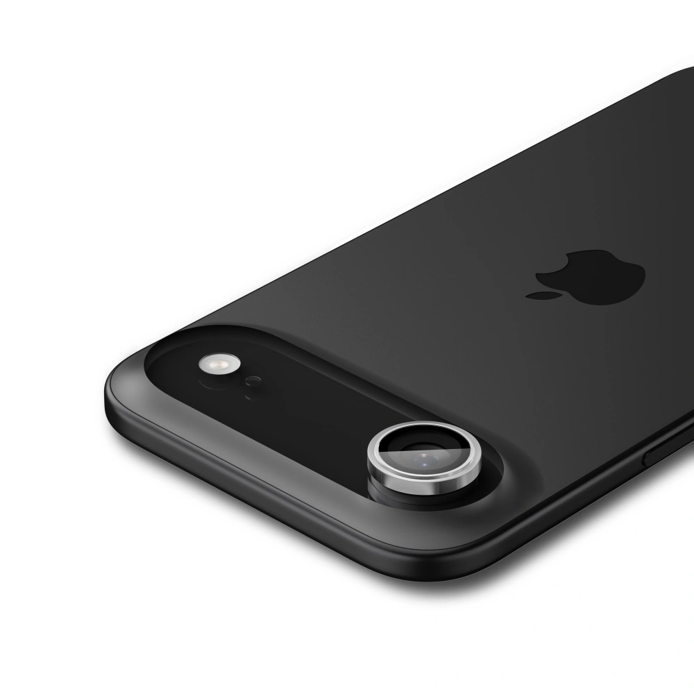 Folie de protectie Camera Spate Spigen GlastR EZ FIT Optik Pro pentru Apple iPhone 17 Air, Sticla Securizata, Argintie AGL10132