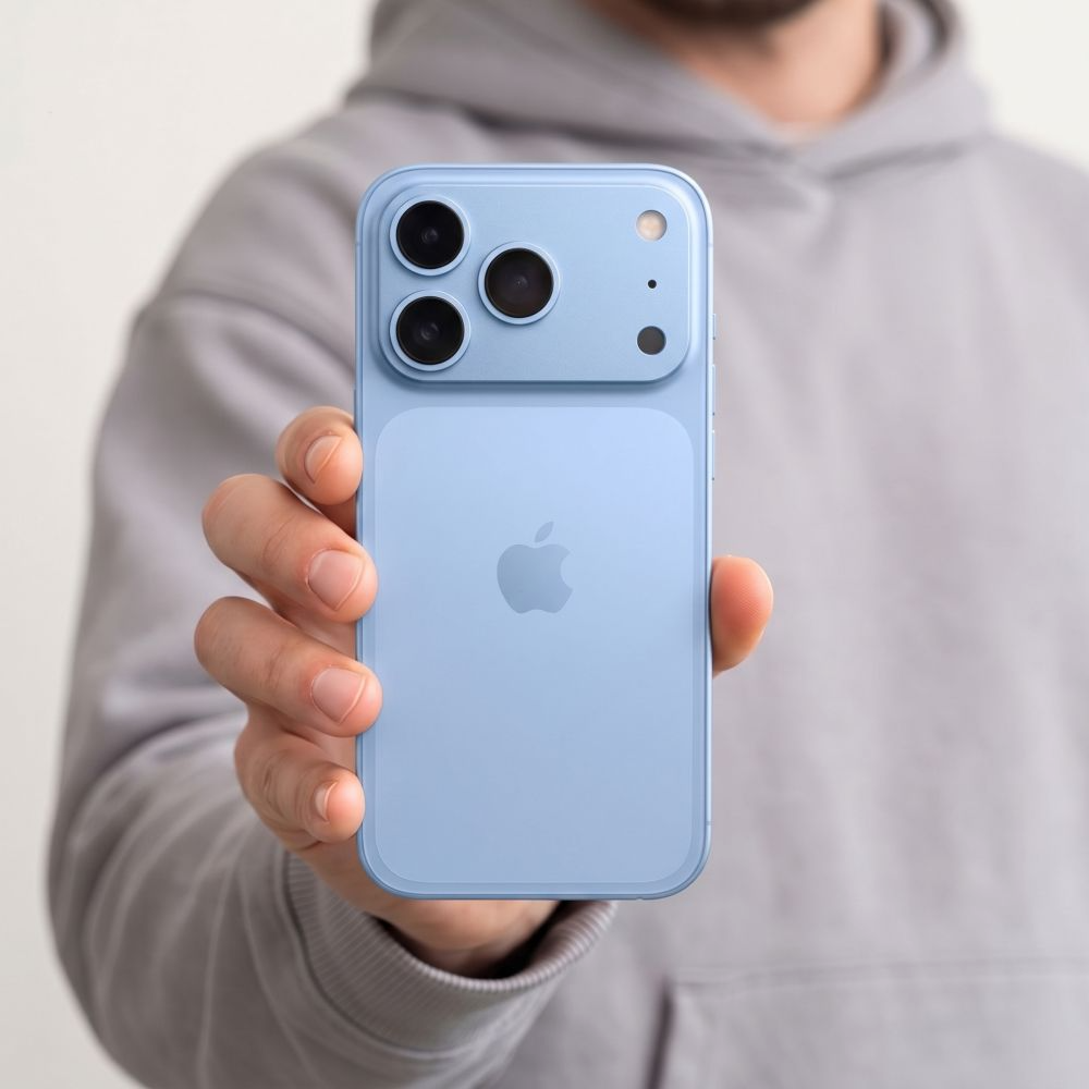 Folie de protectie Camera Spate Tech-Protect CamFull Fit+ pentru Apple iPhone 18 Pro Max, Sticla Securizata, Bleu