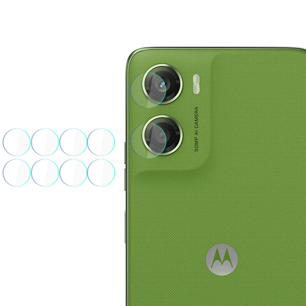 Folie de protectie Camera Spate 3MK Protection pentru Motorola Moto G06, Sticla Securizata, Set 4 bucati, Transparenta