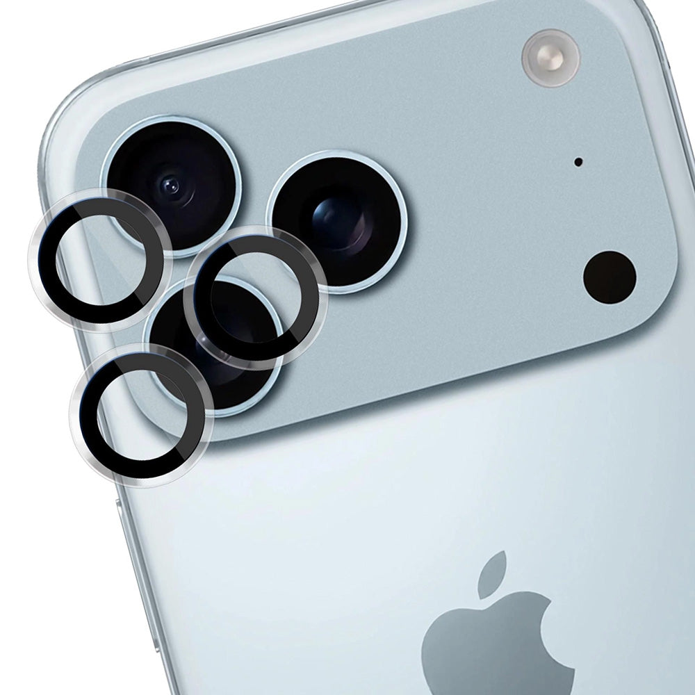 Folie de protectie Camera Spate 3MK Protection Pro pentru Apple iPhone 17 Pro Max / 17 Pro, Sticla Securizata, Transparenta