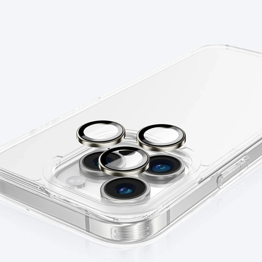 Folie de protectie Camera Spate Anank AR pentru Apple iPhone 17, Sticla Securizata, Neagra