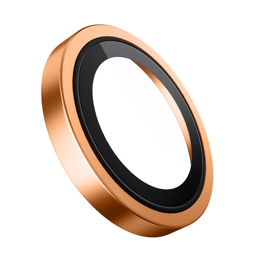 Folie de protectie Camera Spate Blueo 99 Anti-Refective HD pentru Apple iPhone 17 Pro Max / 17 Pro, Sticla Securizata, Portocalie