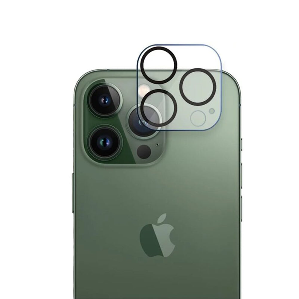 Folie de protectie Camera Spate Lito S+ pentru Apple iPhone 13 Pro Max / 13 Pro, Sticla Securizata, Neagra