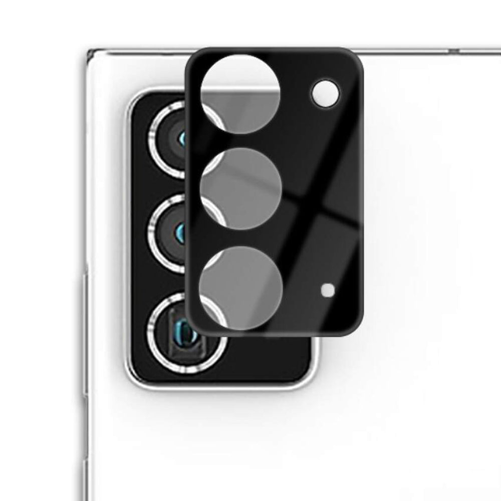 Folie de protectie Camera Spate Lito S+ pentru Samsung Galaxy Note 20 5G N981 / Note 20 N980, Sticla Securizata, Neagra