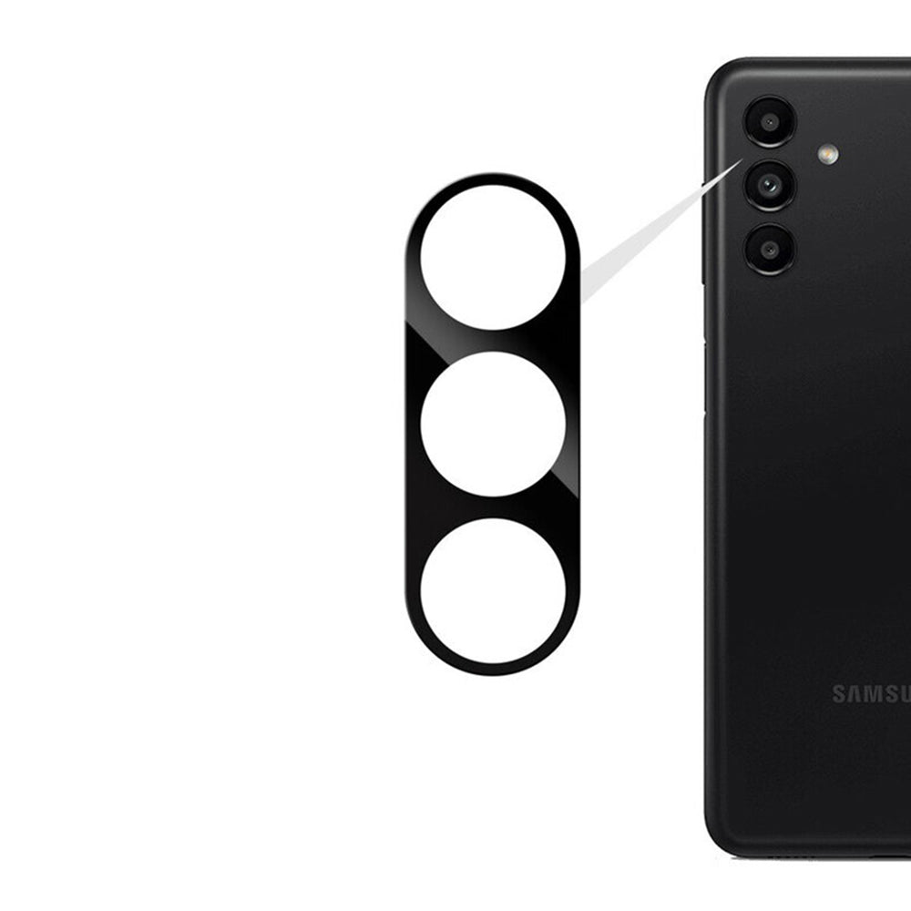 Folie de protectie Camera Spate Lito S+ pentru Samsung Galaxy S24+ S926, Sticla Securizata, Neagra
