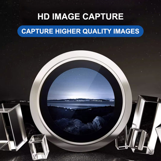 Folie de protectie Camera Spate Lito Titanium AR pentru Apple iPhone 17, Sticla Securizata, Verde