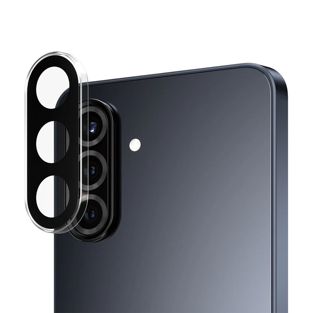 Folie de protectie Camera Spate PanzerGlass Hoops pentru Samsung Galaxy A56 A566, Sticla Securizata, Transparenta