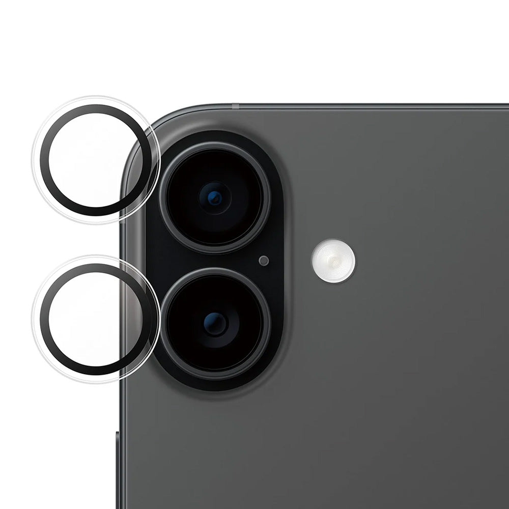 Folie de protectie Camera Spate PanzerGlass Safe. pentru Apple iPhone 17 / 16 Plus / 16, Sticla Securizata, Transparenta