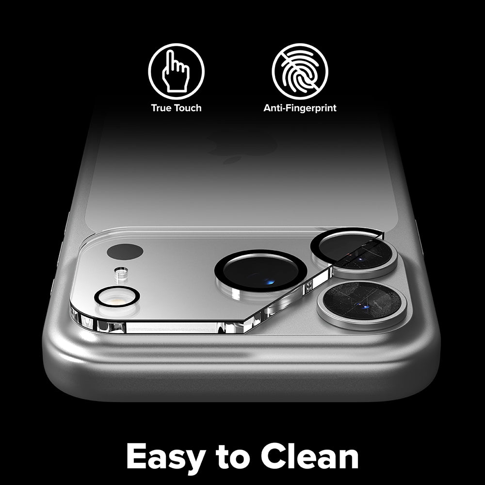 Folie de protectie Camera Spate Ringke pentru Apple iPhone 18 Pro Max, Sticla Securizata, Set 2 bucati, Transparenta